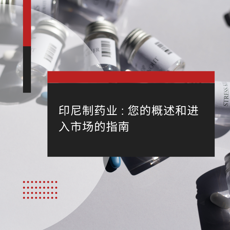印尼制药业 : 您的概述和进入市场的指南