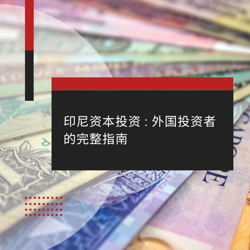 印尼资本投资 : 外国投资者的完整指南