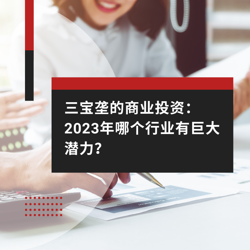 三宝垄的商业投资：2023年哪个行业有巨大潜力？